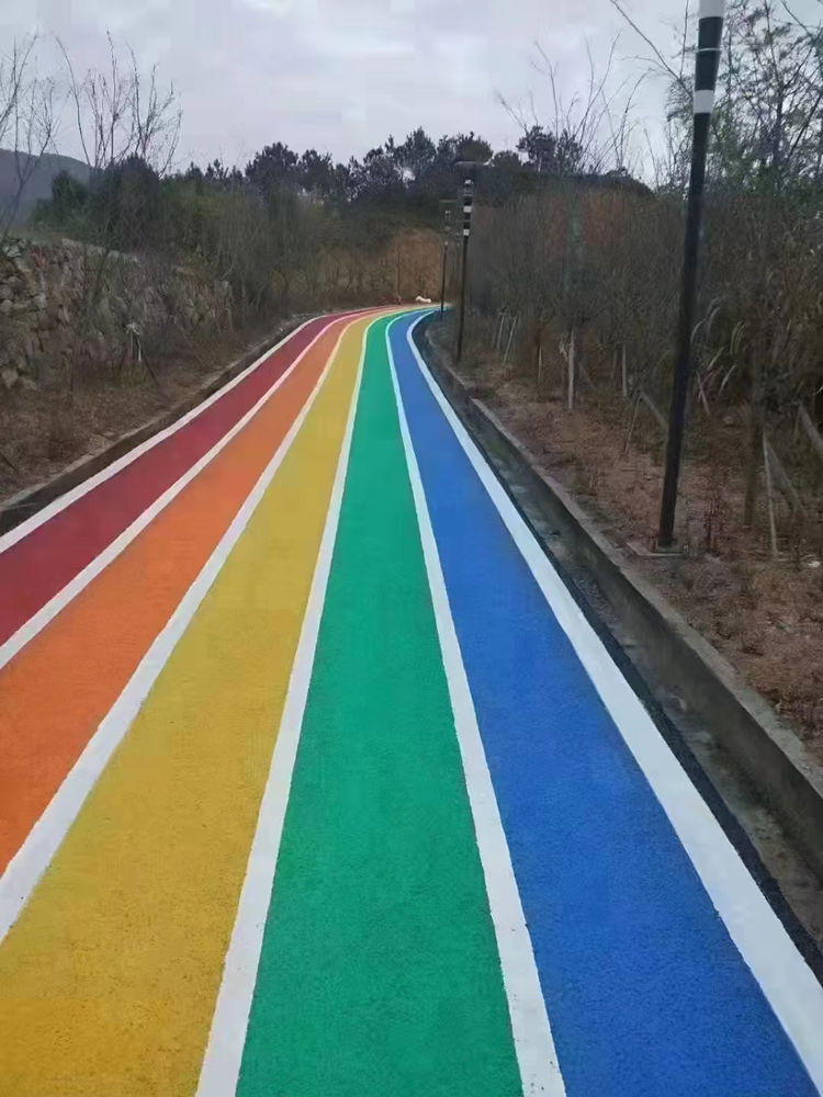 沥青改色